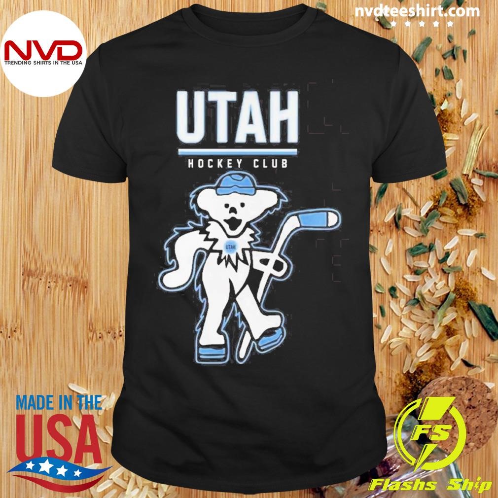 Utah Grateful Dead Night Celebrating Dancing Bears 2024 Hockey Shirt