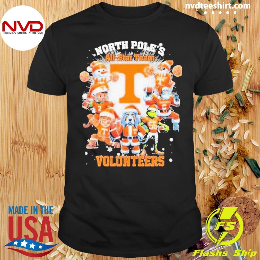 Volunteers North Pole’s All-star Team Christmas 2024 Shirt