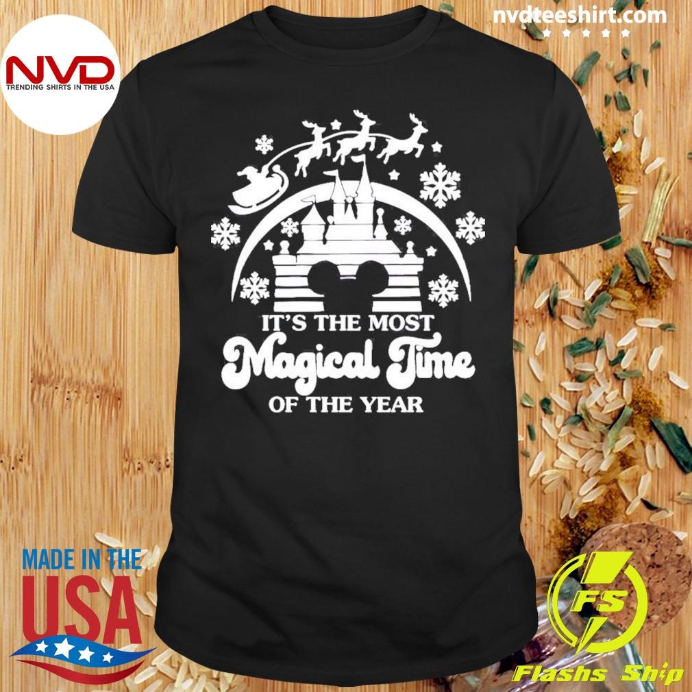 Walt Disney Christmas Sweater It's The Most Magical Time Of The Year Shirt