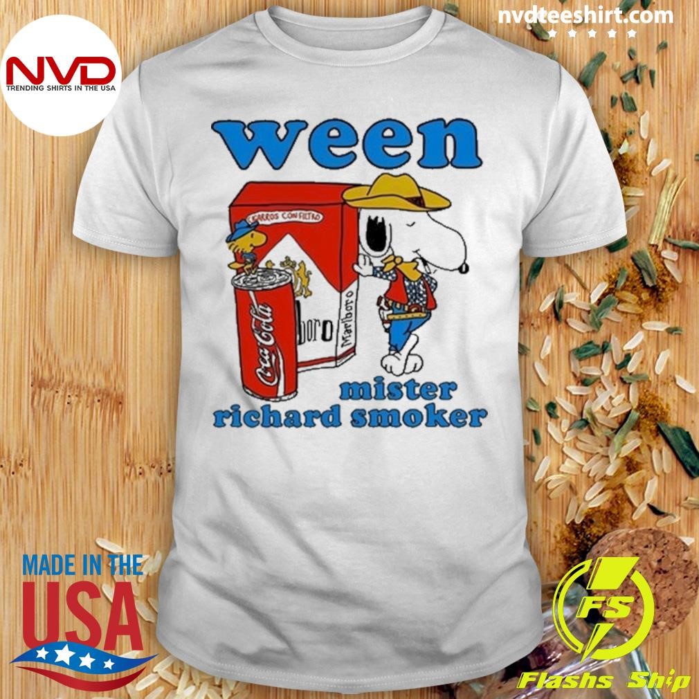 Ween Mister Richard Smoker Shirt