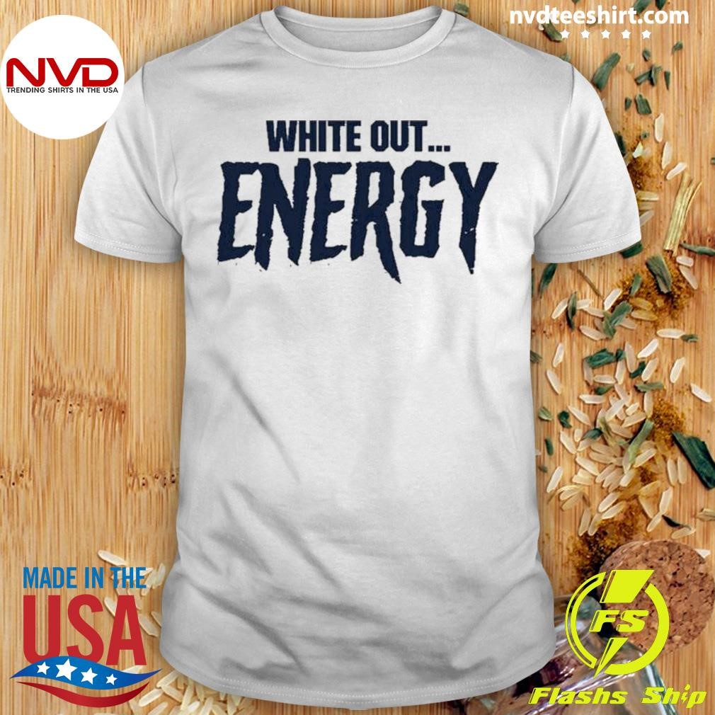 White Out Energy Smoked That Wolf Pack Shirt