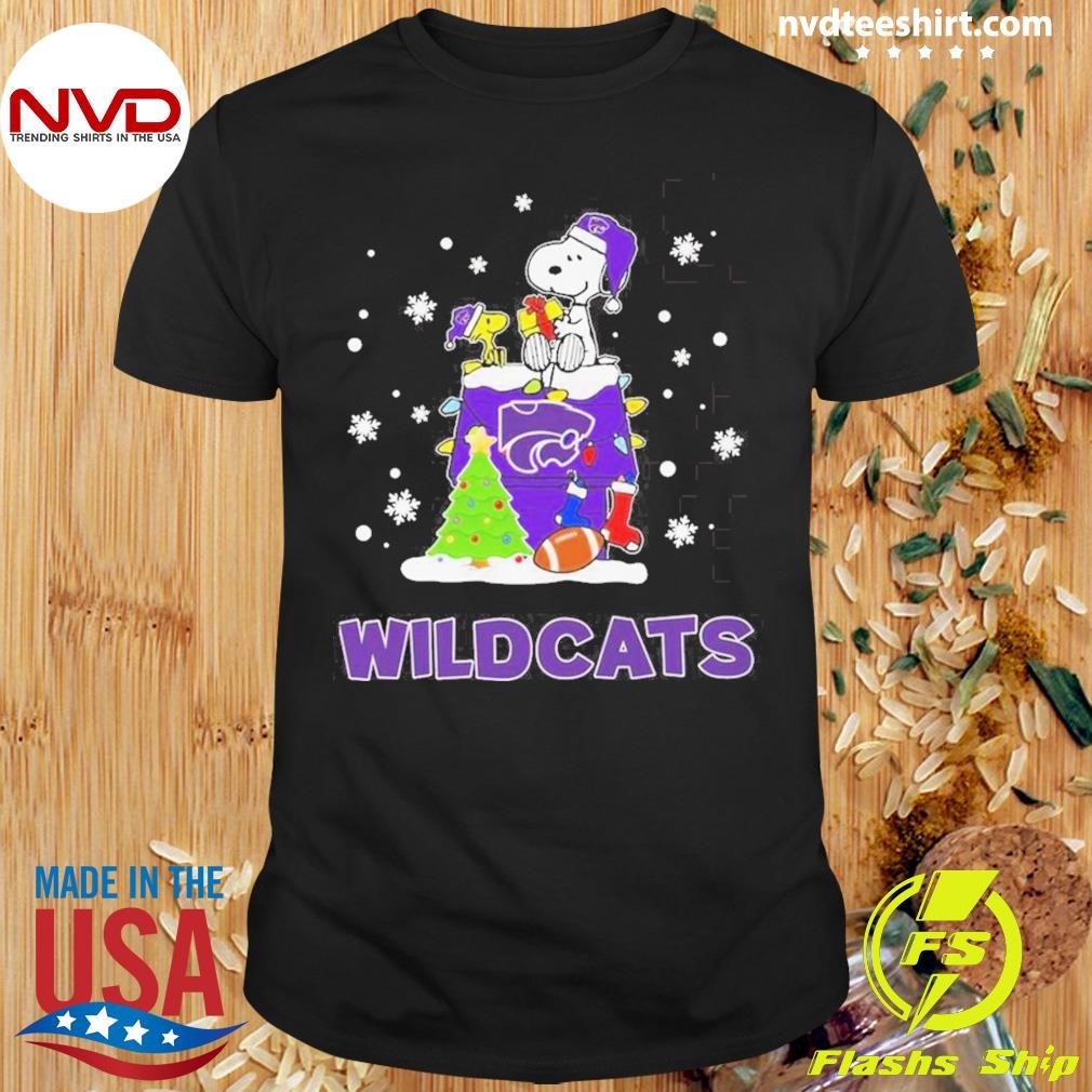 Wildcats Snoopy Peanuts Christmas 2024 Shirt