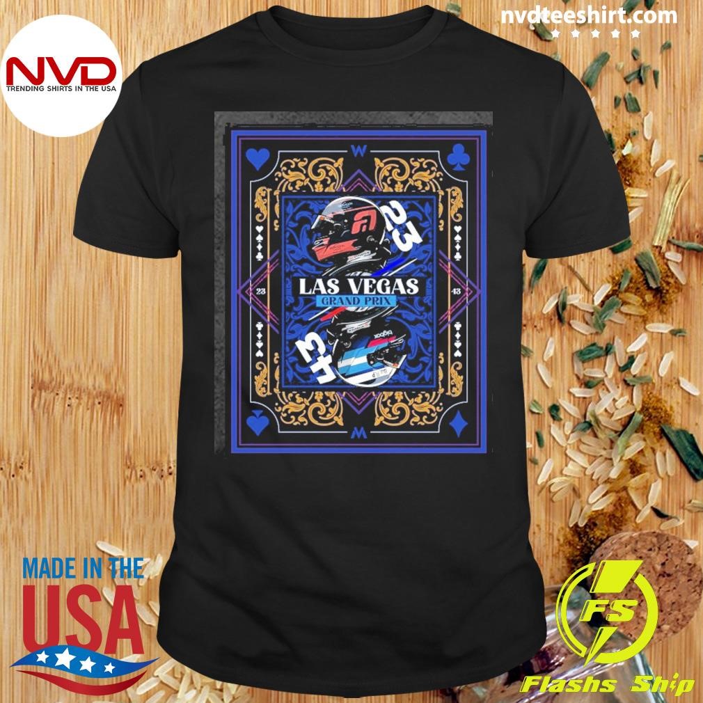 Williams F1 2024 Las Vegas Grand Prix Poster Shirt