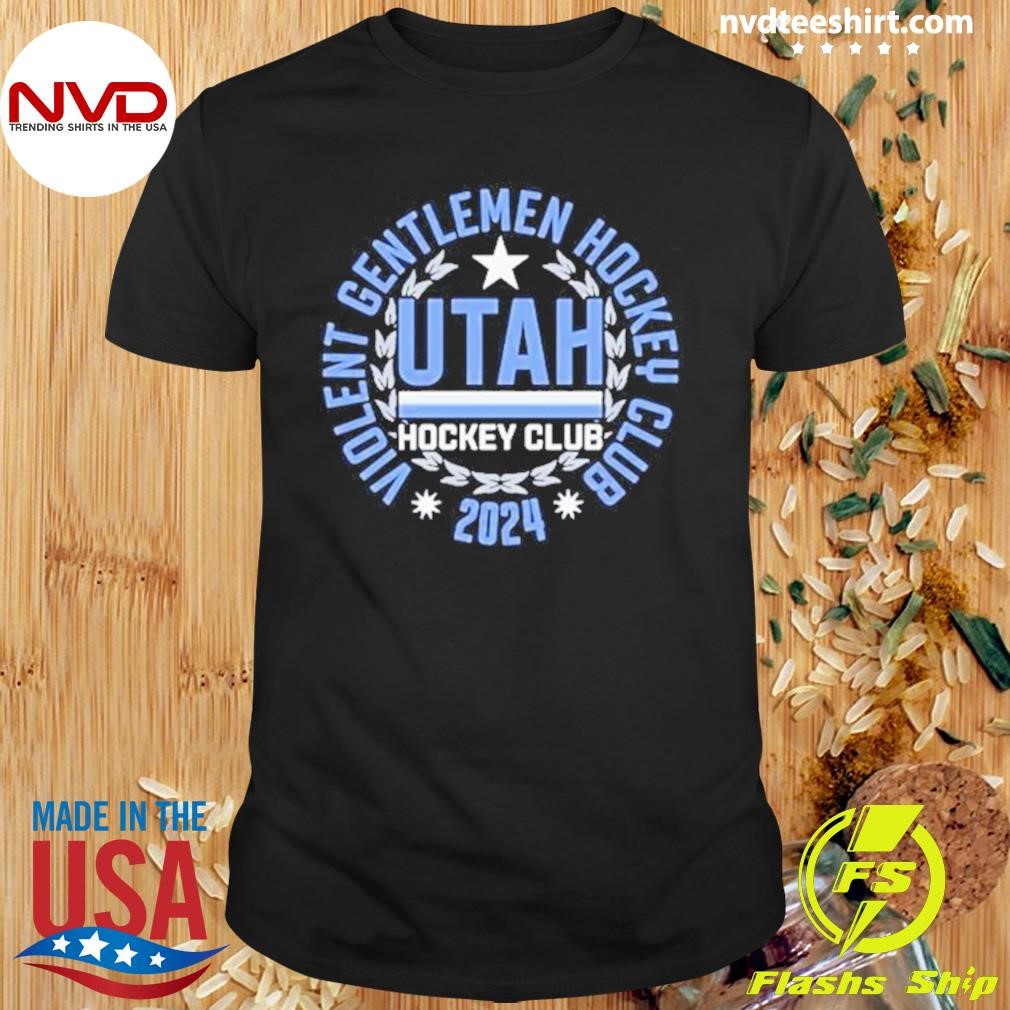 Woahry Violent gentlemen hockey club Utah hockey club 2024 shirtan Virgin Shirt