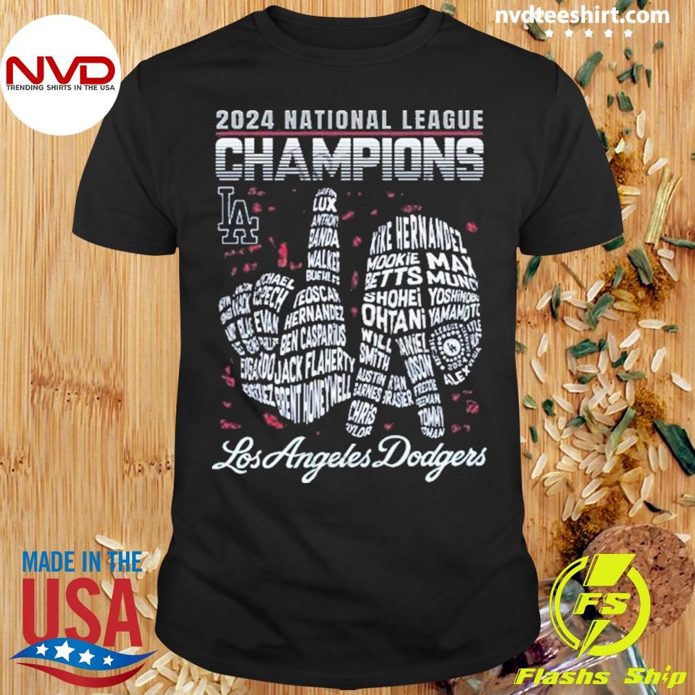 World Series 2024 National Champions Los Angeles Dodgers Shirt