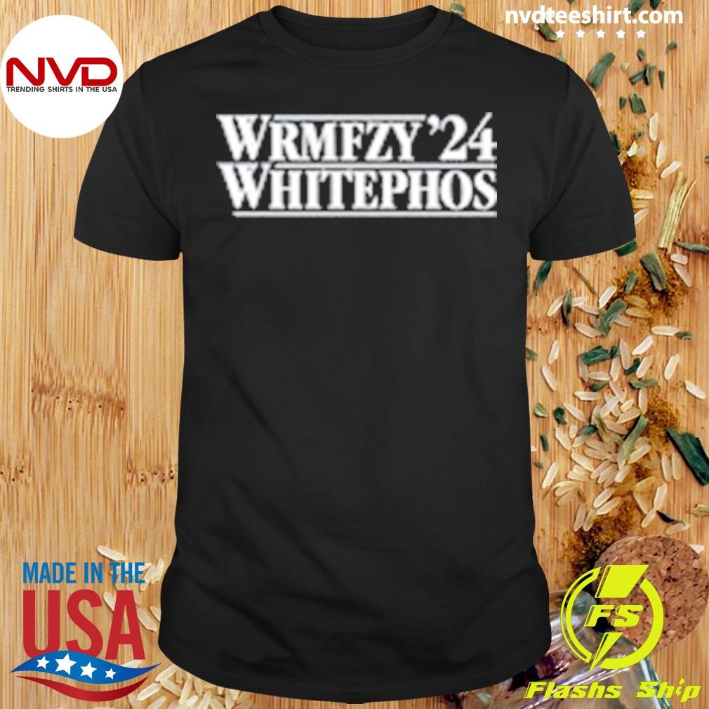 Wrmfzy '24 Whitephos Republican Democrat Vote Goth Bitches Shirt