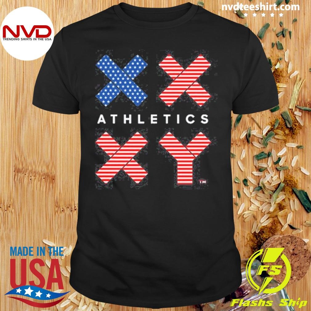 Xx-Xy Athletics Logo Classic Fit Usa Shirt