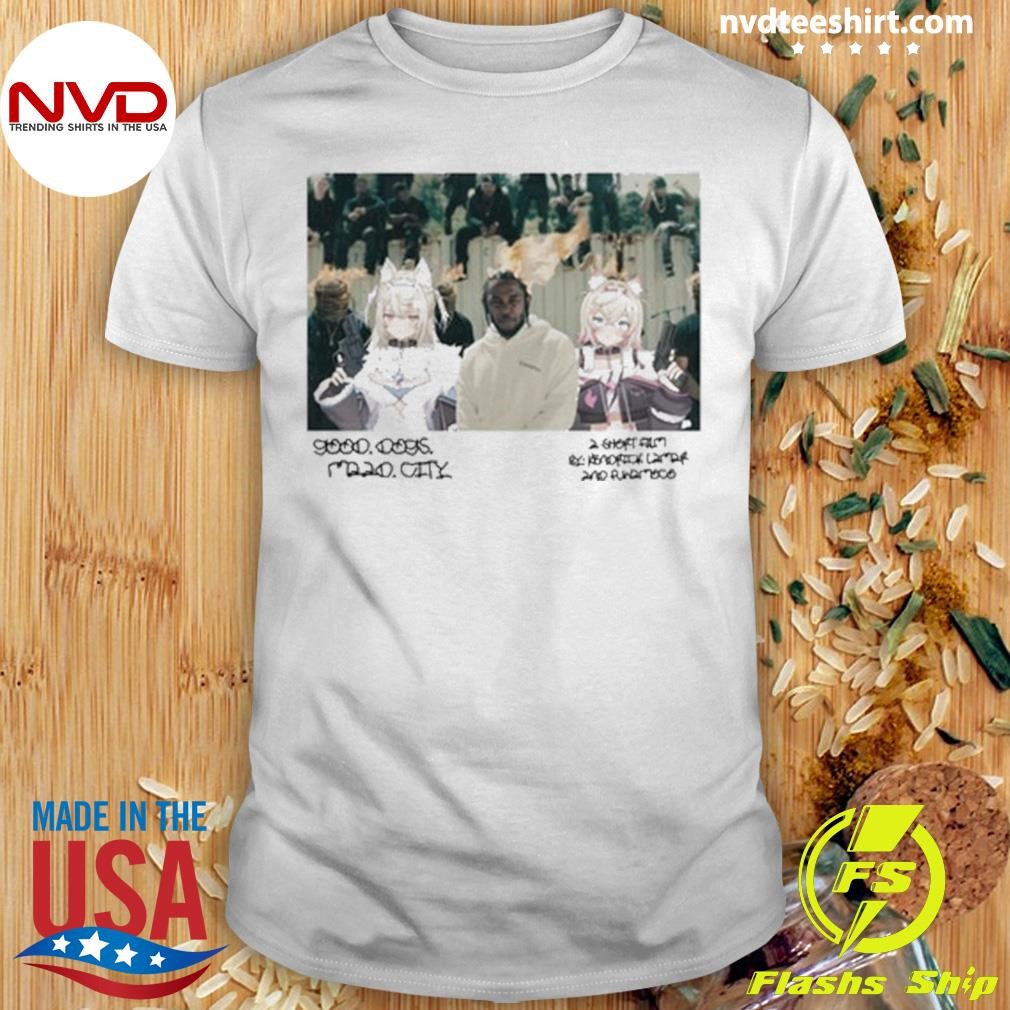 Yaruki Fwmc Kendrick Good Dogs Maad City Short Film Shirt