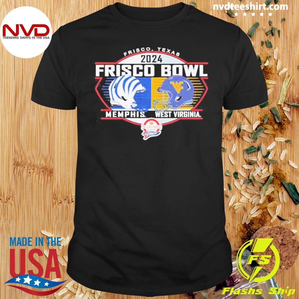 2024 Frisco Bowl Two Team Memphis vs West Virginia Shirt