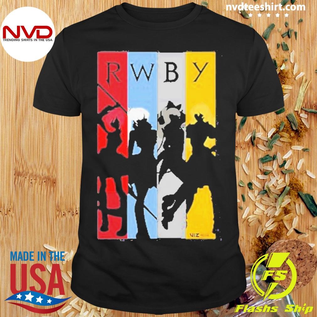 Rwby Character Silhouettes Comfort Colors Shirt