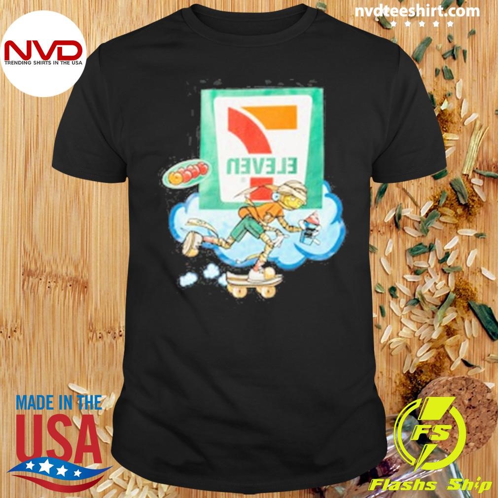 7-Eleven Blue the Great Mummy Shirt