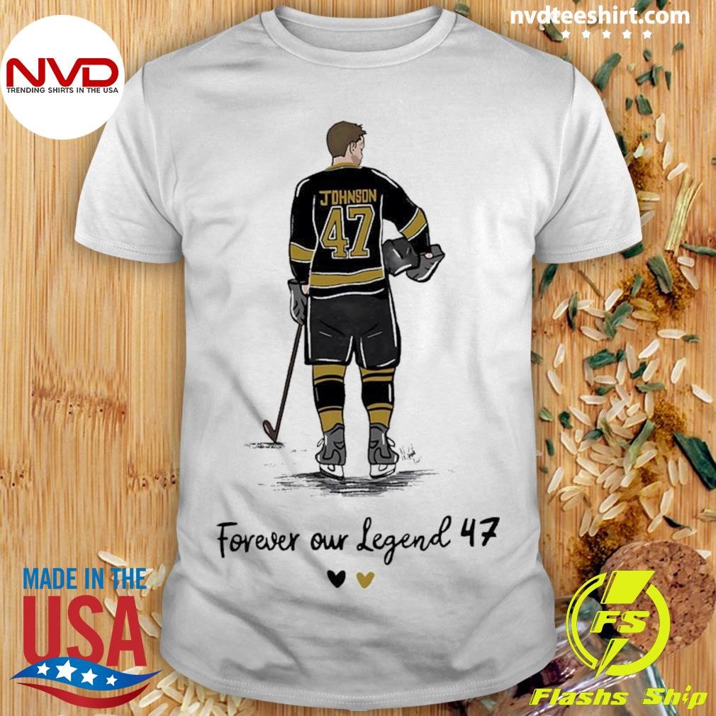 Adam Johnson Pittsburgh Penguins Hockey Forever Our Legend 47 Shirt