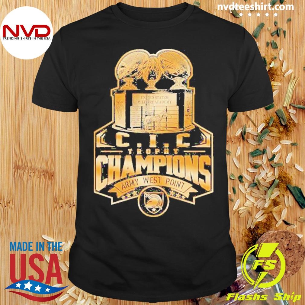 Army Black Knights Cic Trophy Champions 2024 Shirt