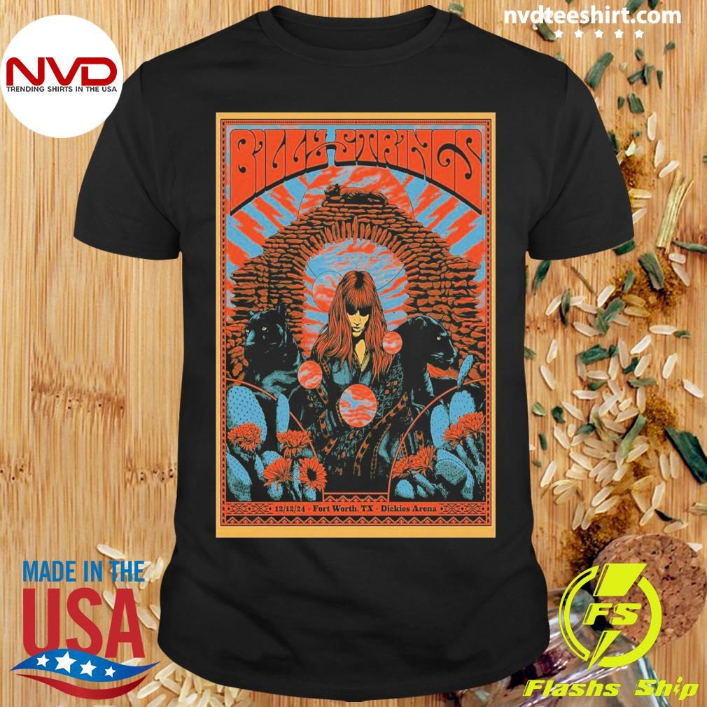 Billy Strings Dec 12 2024 Dickies Arena in Fort Worth TX Shirt