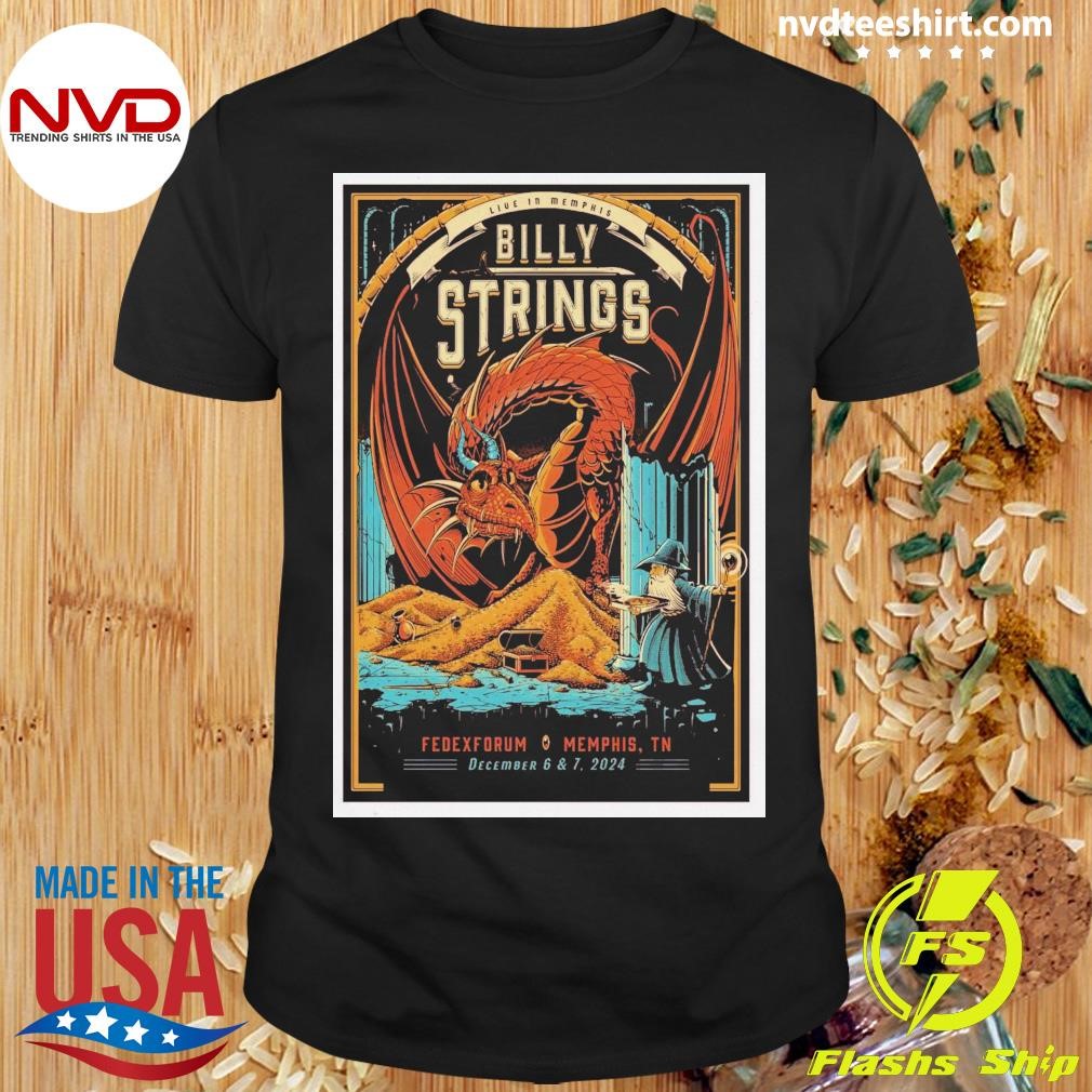 Billy Strings FedExForum in Memphis TN Dec 6-7 2024 Shirt