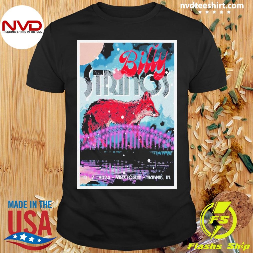 Billy Strings FedExForum in Memphis TN Dec 7 2024 Shirt