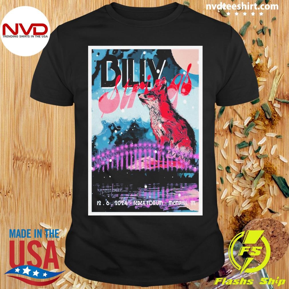 Billy Strings On Dec 6 2024 In Memphis TN Shirt