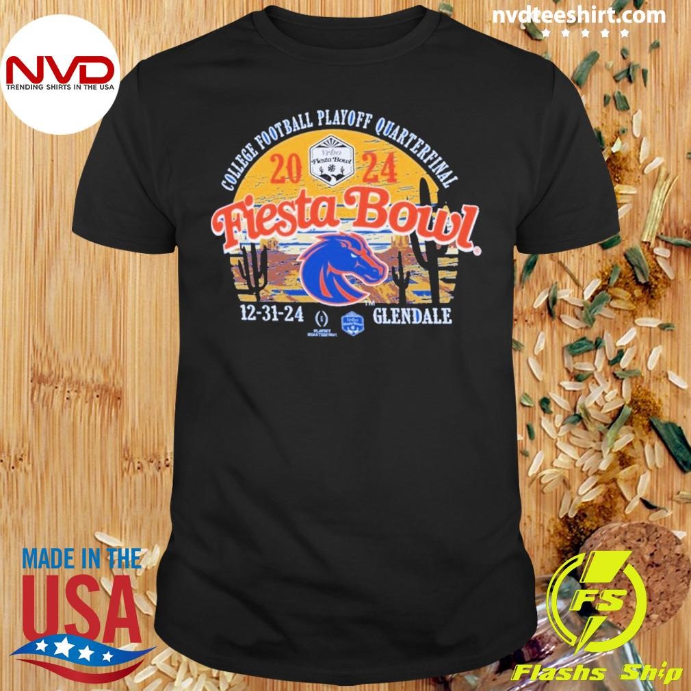 Boise State Broncos Cfp Fiesta Bowl Desert Shirt