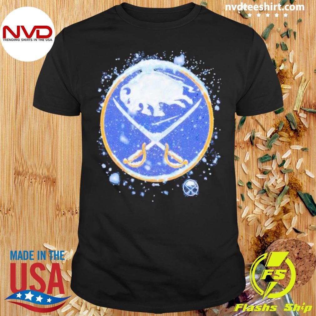 Buffalo Sabres Snow Logo Shirt