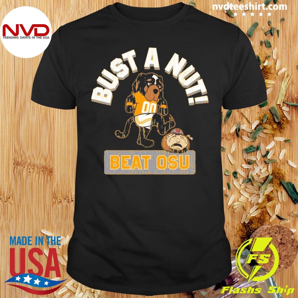 Bust A Nut Beat Osu Tennessee Smokey Shirt