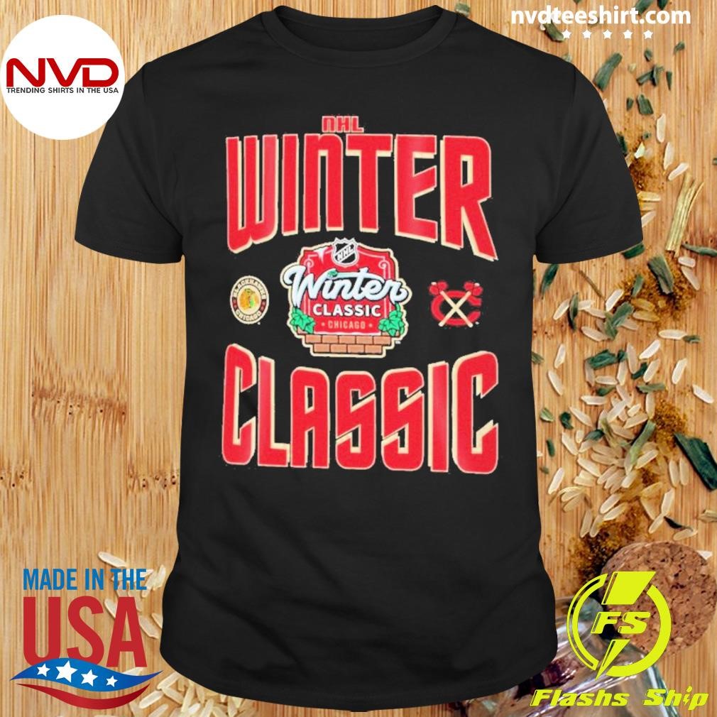 Chicago Blackhawks 2025 Nhl Winter Classic Game Day Shirt