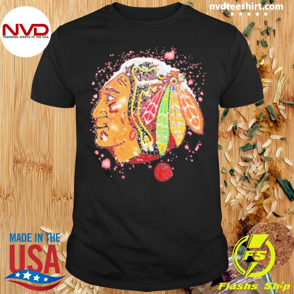 Chicago Blackhawks Snow 2024 Shirt