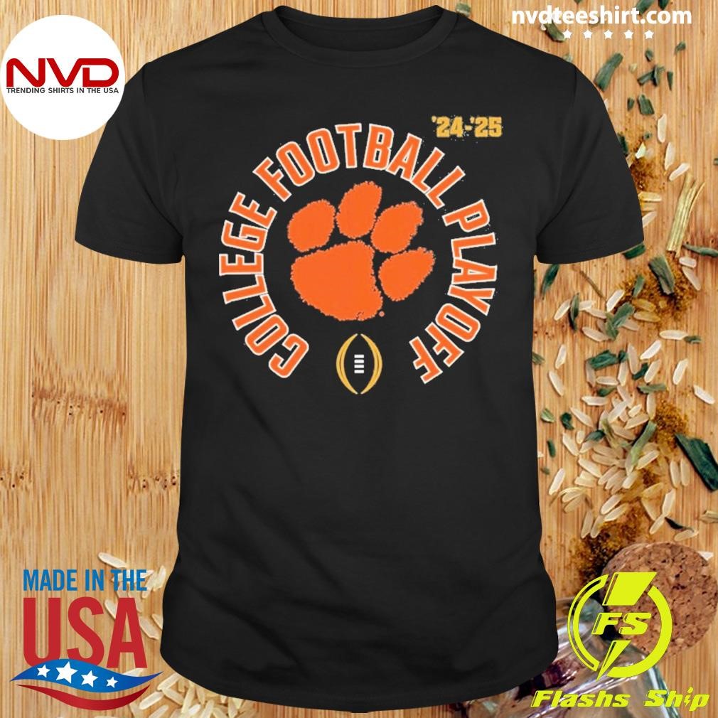 Clemson Tigers 2024 College Football Playoff Shirt