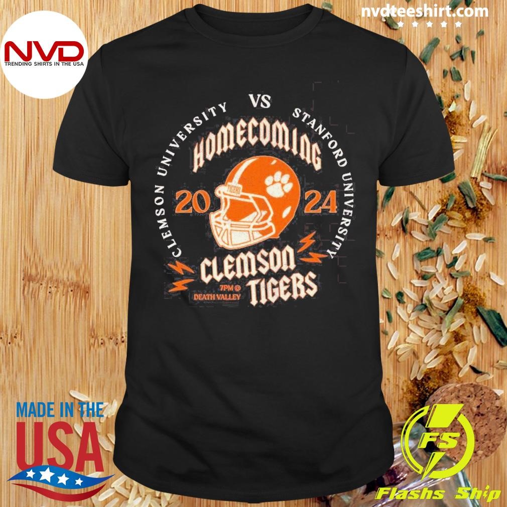 Clemson University Vs Stanford University Homecoming 2024 Shirt