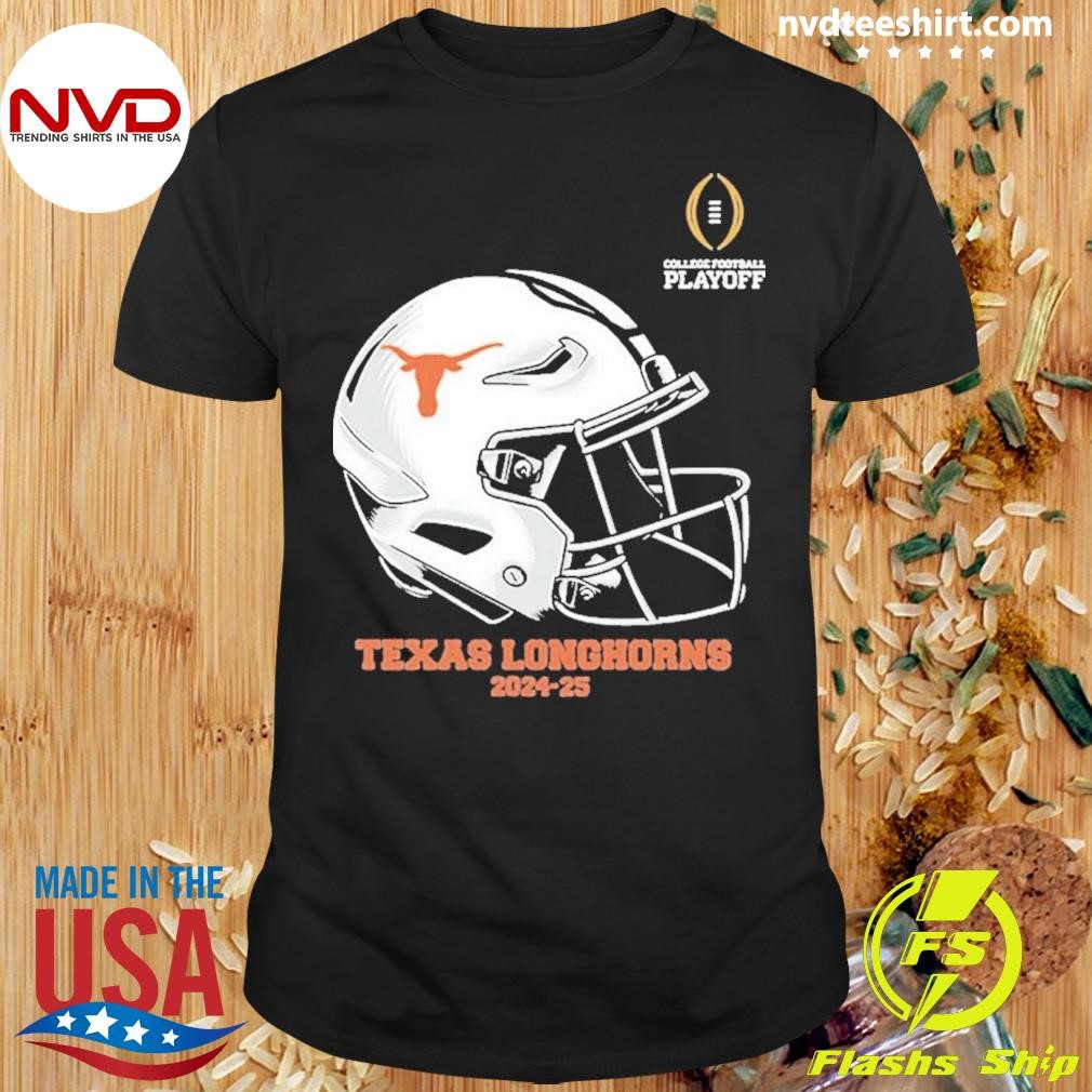 College Football Playoff 2025 Texas Helmet Shirt