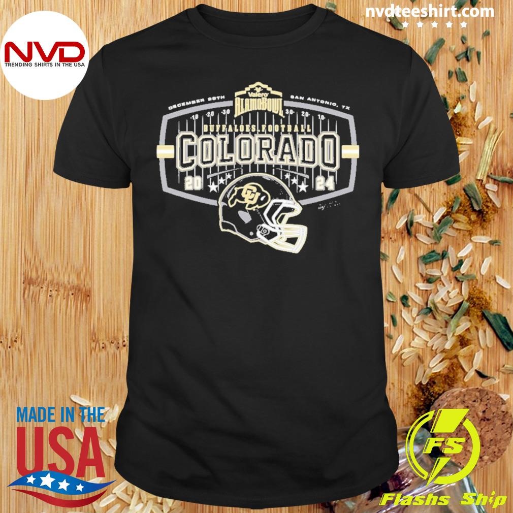 Colorado Buffaloes 2024 Valero Alamo Bowl Shirt