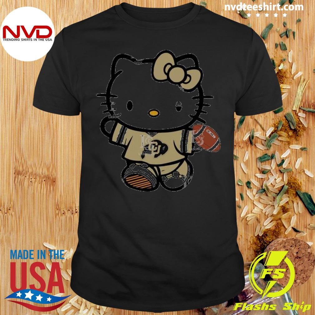 Colorado Buffaloes Hello Kitty Cute Celebrating Shirt