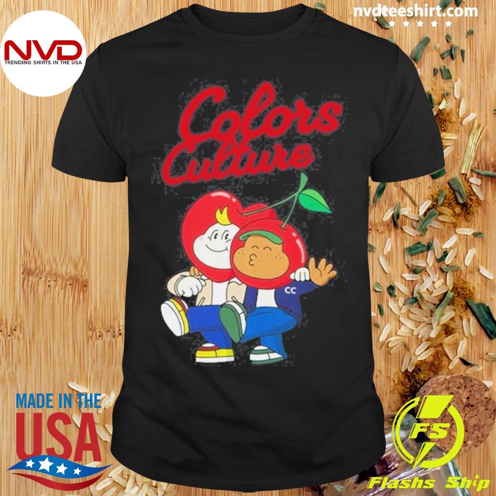 Colors Culture Chubby Woody Cherry Heads Tee Shirt