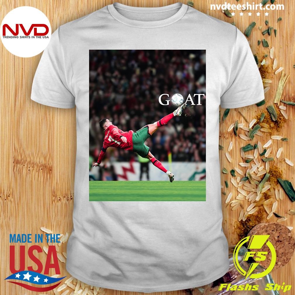 Cristiano Ronaldo The Absolute Greatest Of All Time Ronaldo Goat Shirt