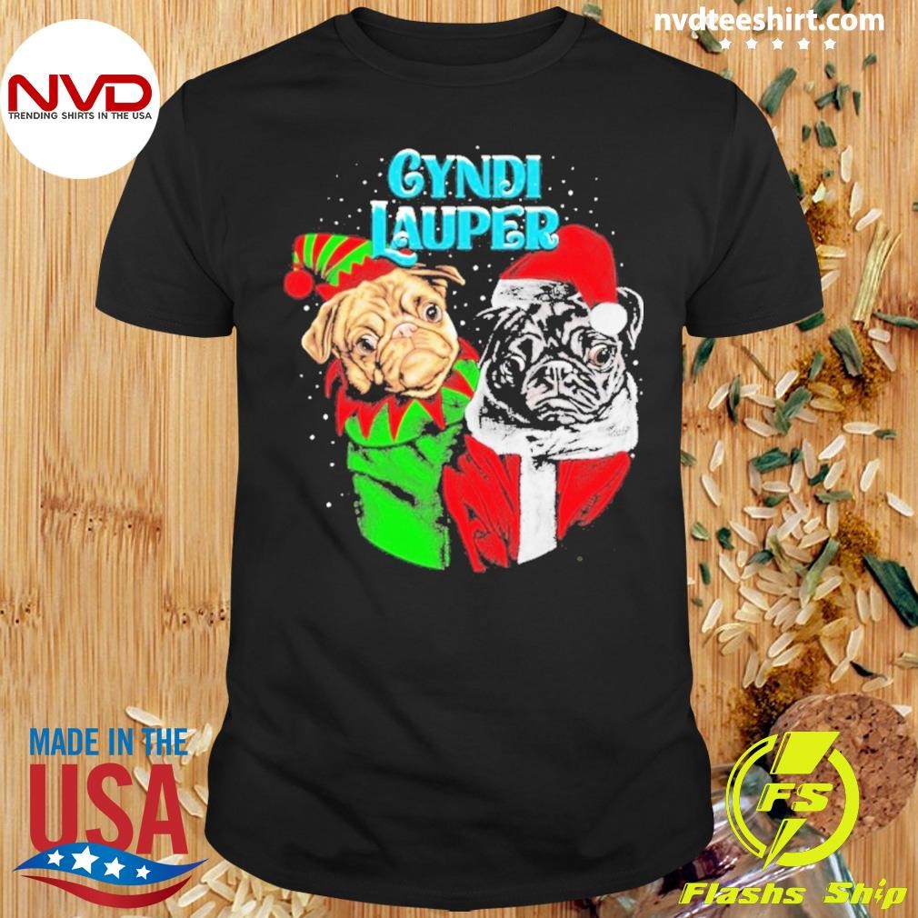 Cyndi Lauper Dog Christmas 2024 Shirt