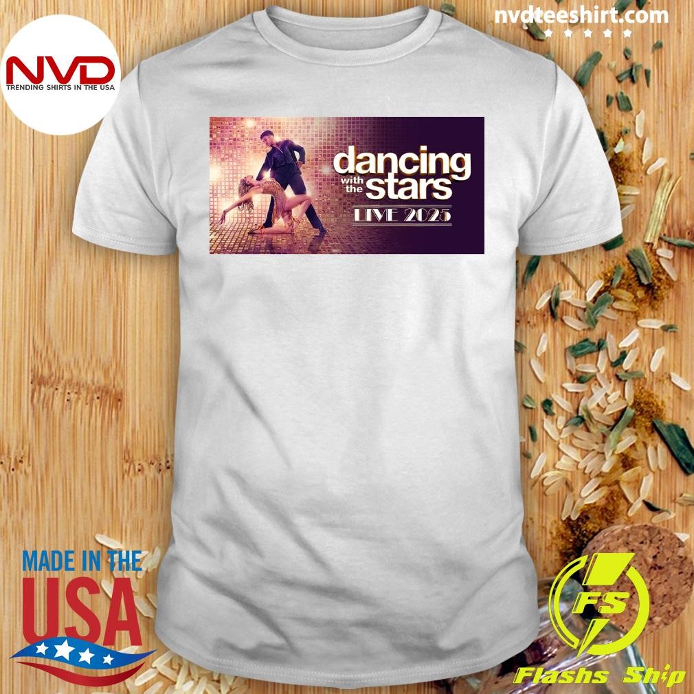 Dancing With The Stars Live 2025 Tour Shirt