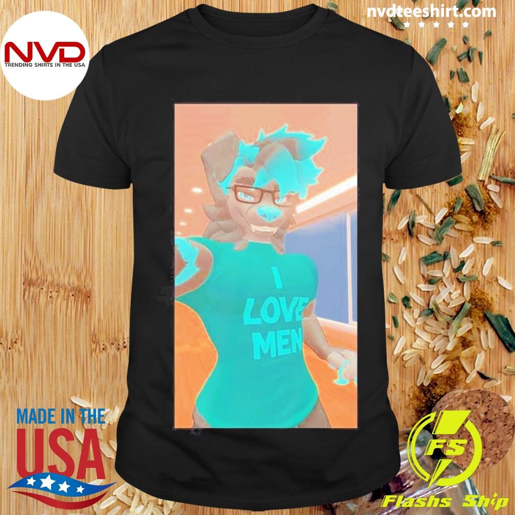 Dashy I Love Men Cartoon Shirt