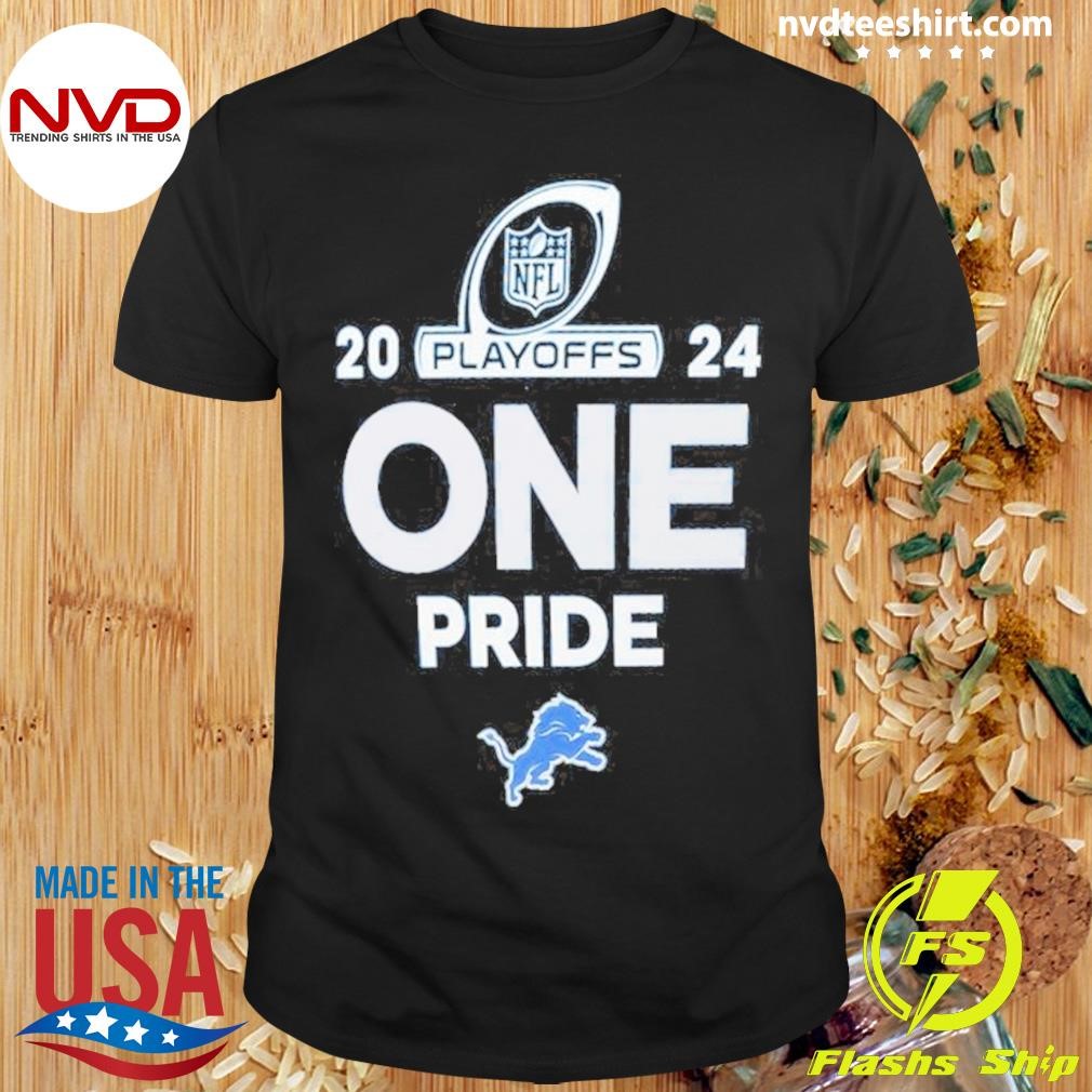 Detroit Lions 2024 NFL Playoffs Shirt