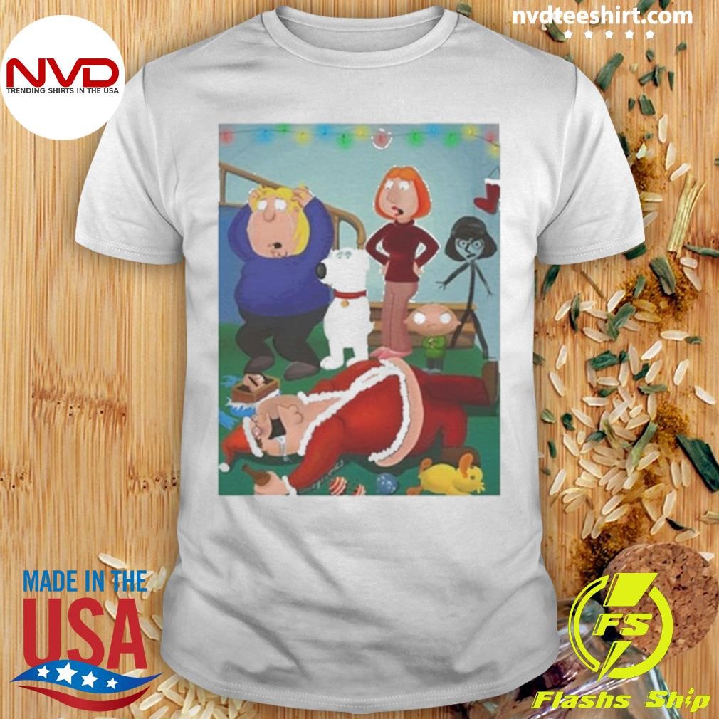 Doozy Comics Family Guy Christmas Shirt