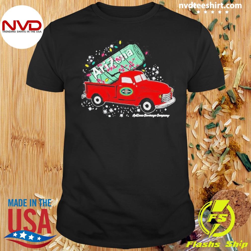 Drink Arizona Holiday Truck Arizona Beverage Company Christmas Shirt