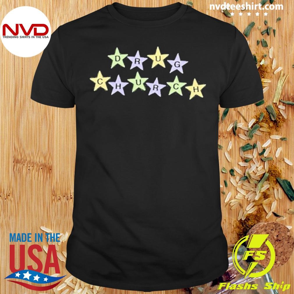 Drug Church Futures Not Looking Bright Pastel Stars Tour 2024 Shirt