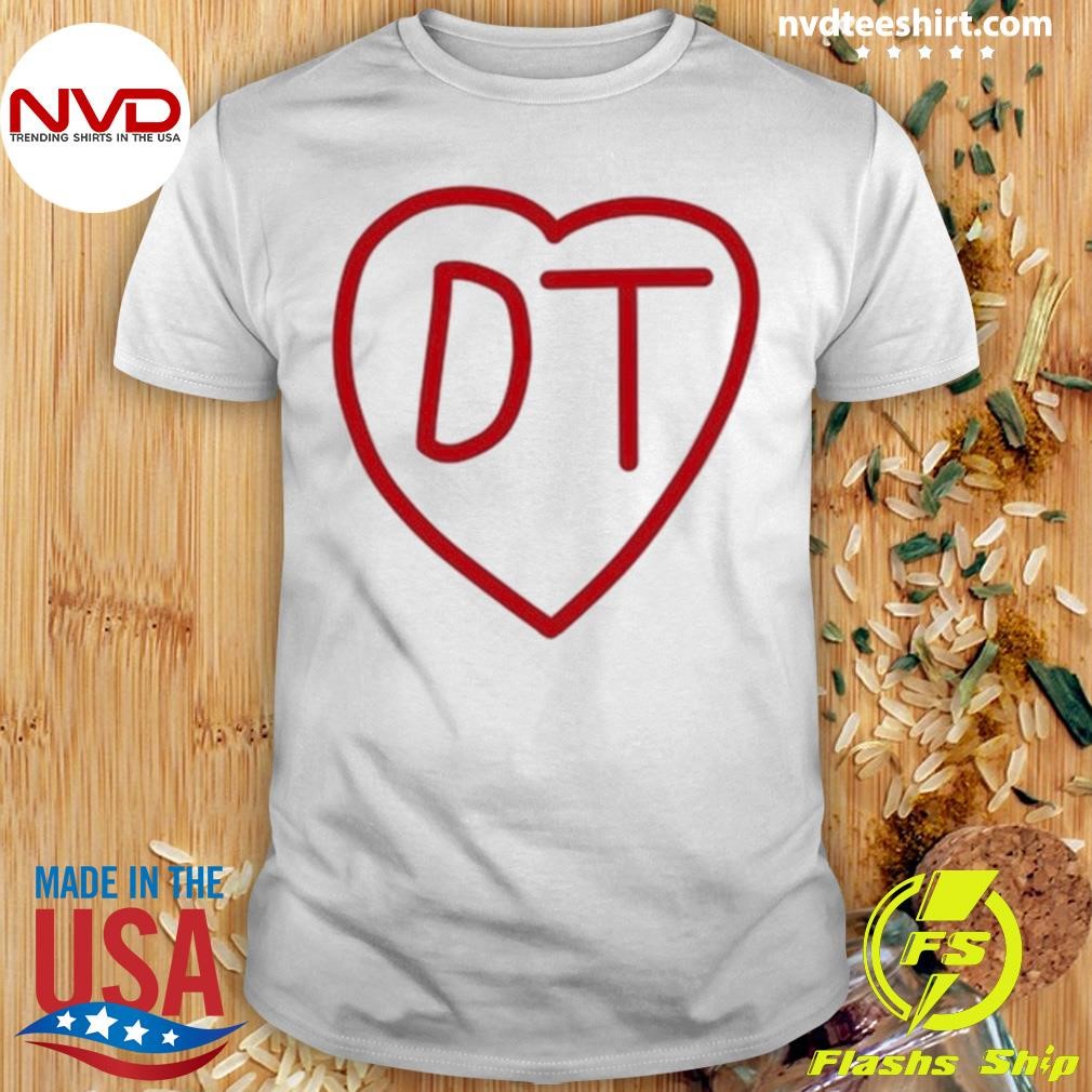 Dt David Tennant Heart Shirt