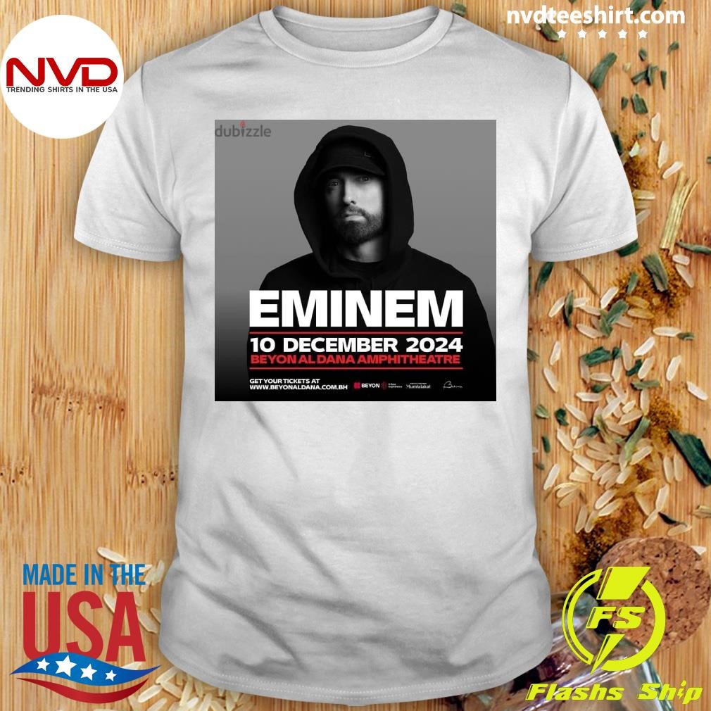 Eminem 10 December 2024 Aldana Amphitheatre Shirt