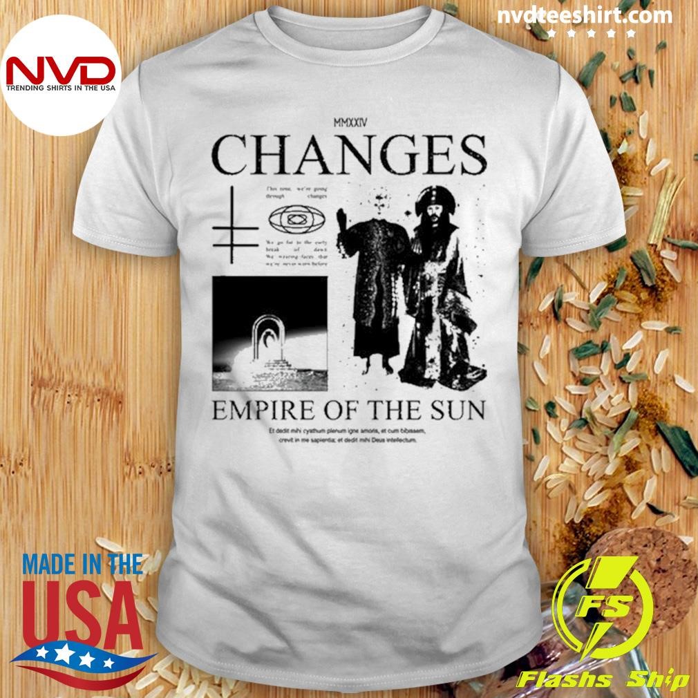 Empire Of The Sun Changes Ivory Tee Shirt