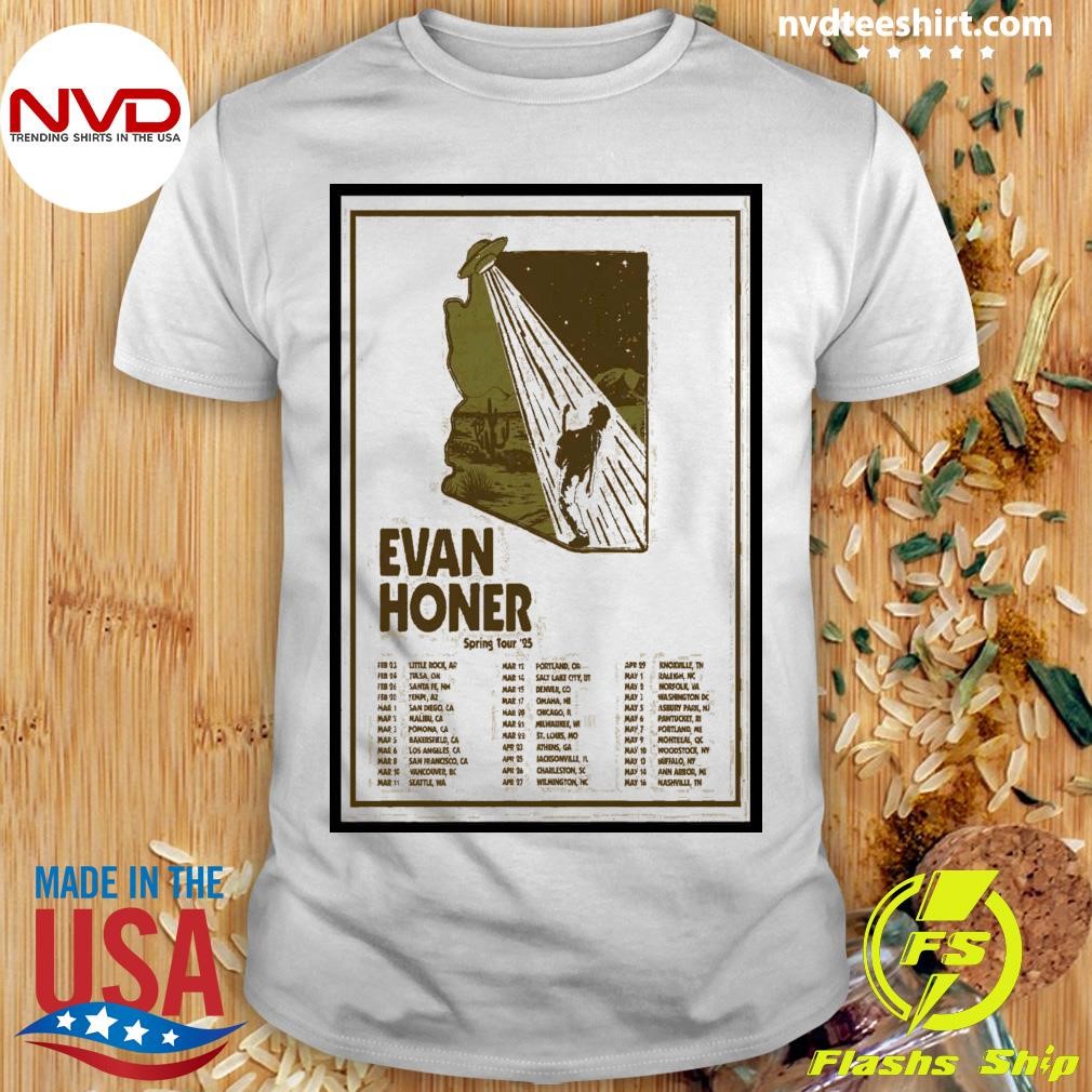 Evan Honer Spring Tour 25 Shirt