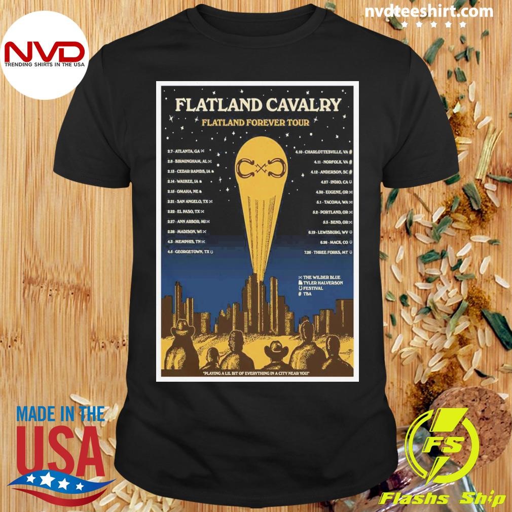 Flatland Cavalry Flatland Forever 2025 Tour Shirt