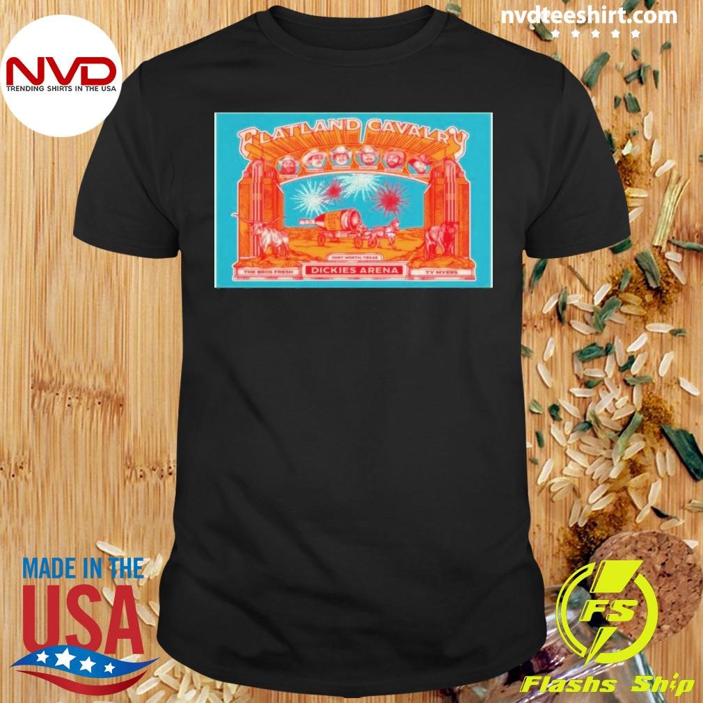 Flatland Cavalry New Year's Eve December 31 2024 Dickies Arena Fort Worth TX Shirt