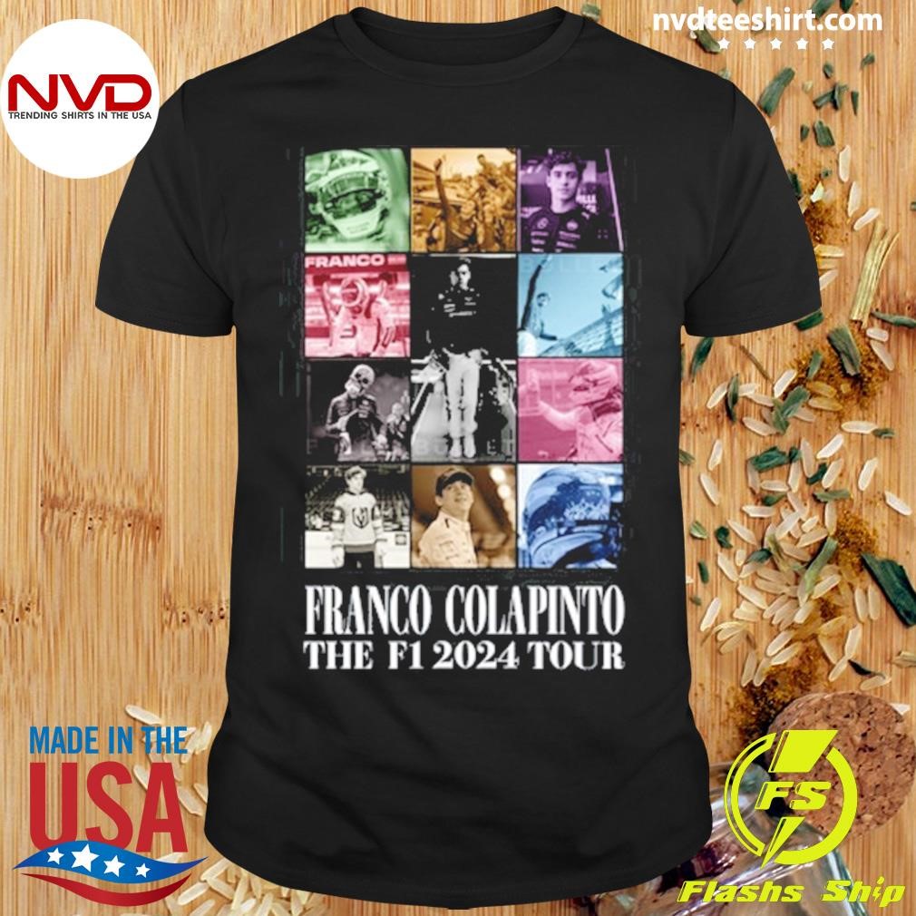 Franco Colapinto The F1 2024 Tour Tee Shirt