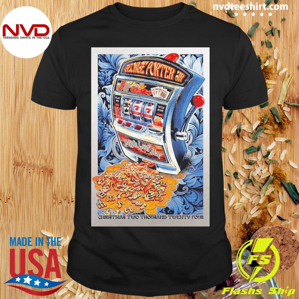 George Porter Jr Christmas 77th Birthday Show Dec 25, 2024 New Orleans Poster Shirt