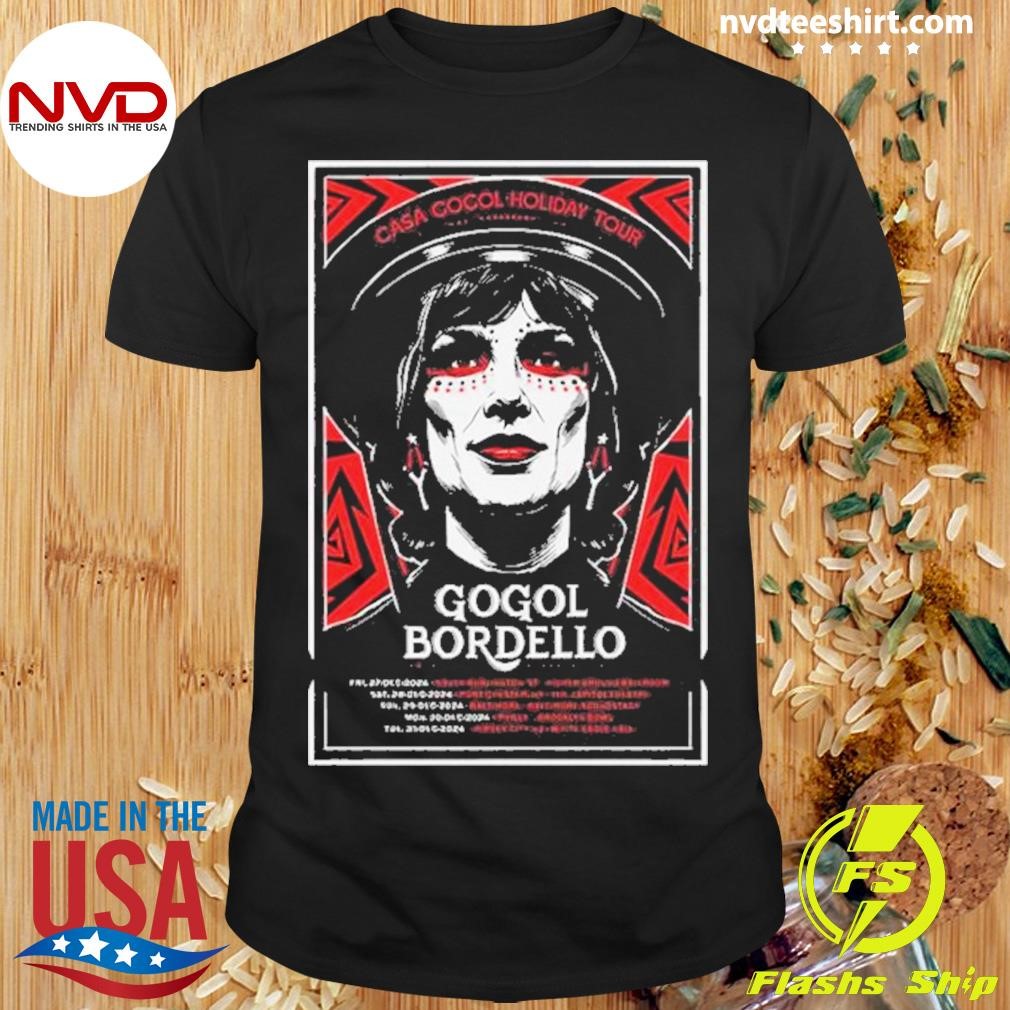 Gogol Bordello New Year’s Show Dec 27-31 2024 Poster Shirt