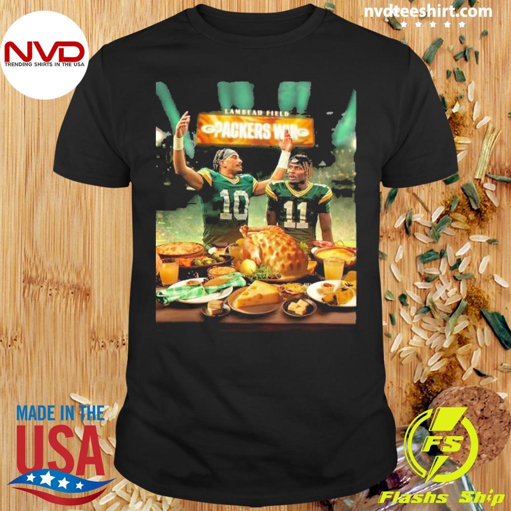 Green Bay Packers Packers Win Packers Ate At Lambeau Field Nfl Football 2024 Shirt